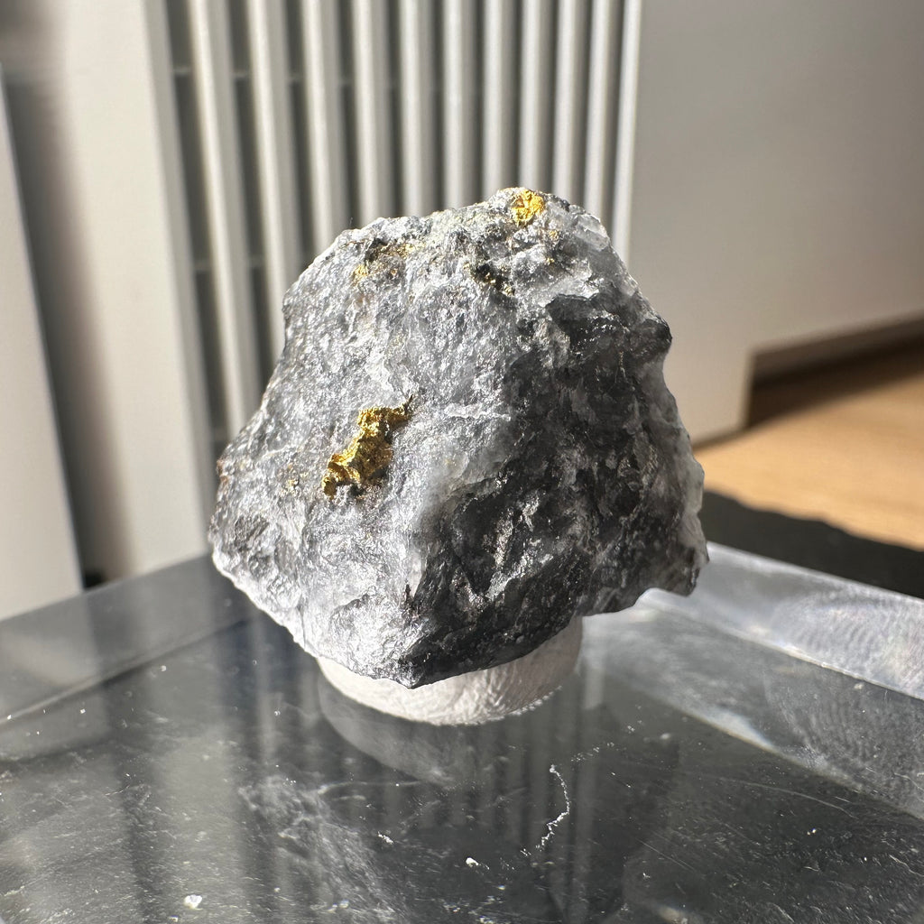 Gold-Quarz-Specimen „Peru“