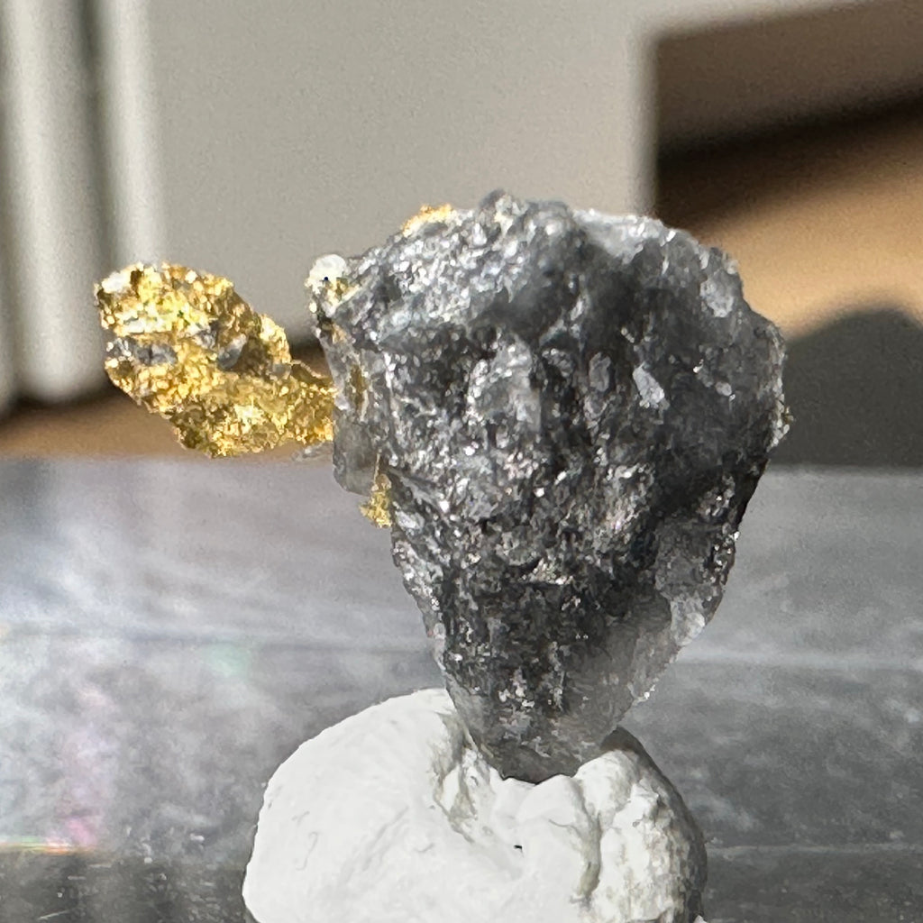 Gold-Quarz-Specimen „Peru“