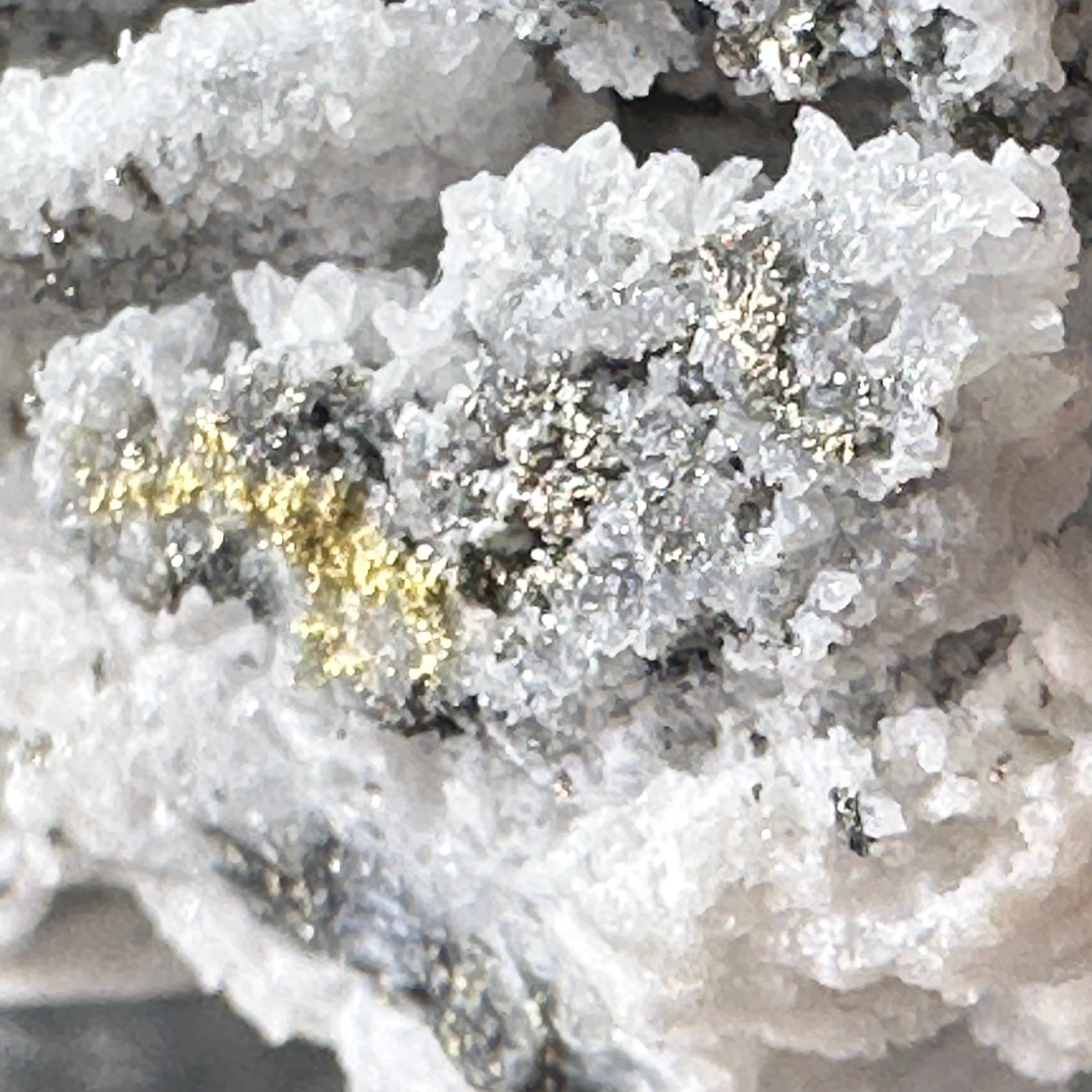 Gold-Quarz-Specimen „Peru“