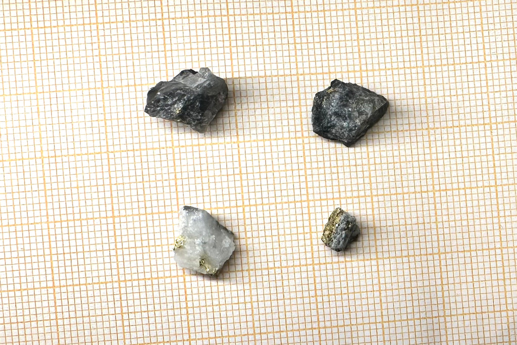 Collection of Four (4) Gold-Quartz Specimens “Peru”