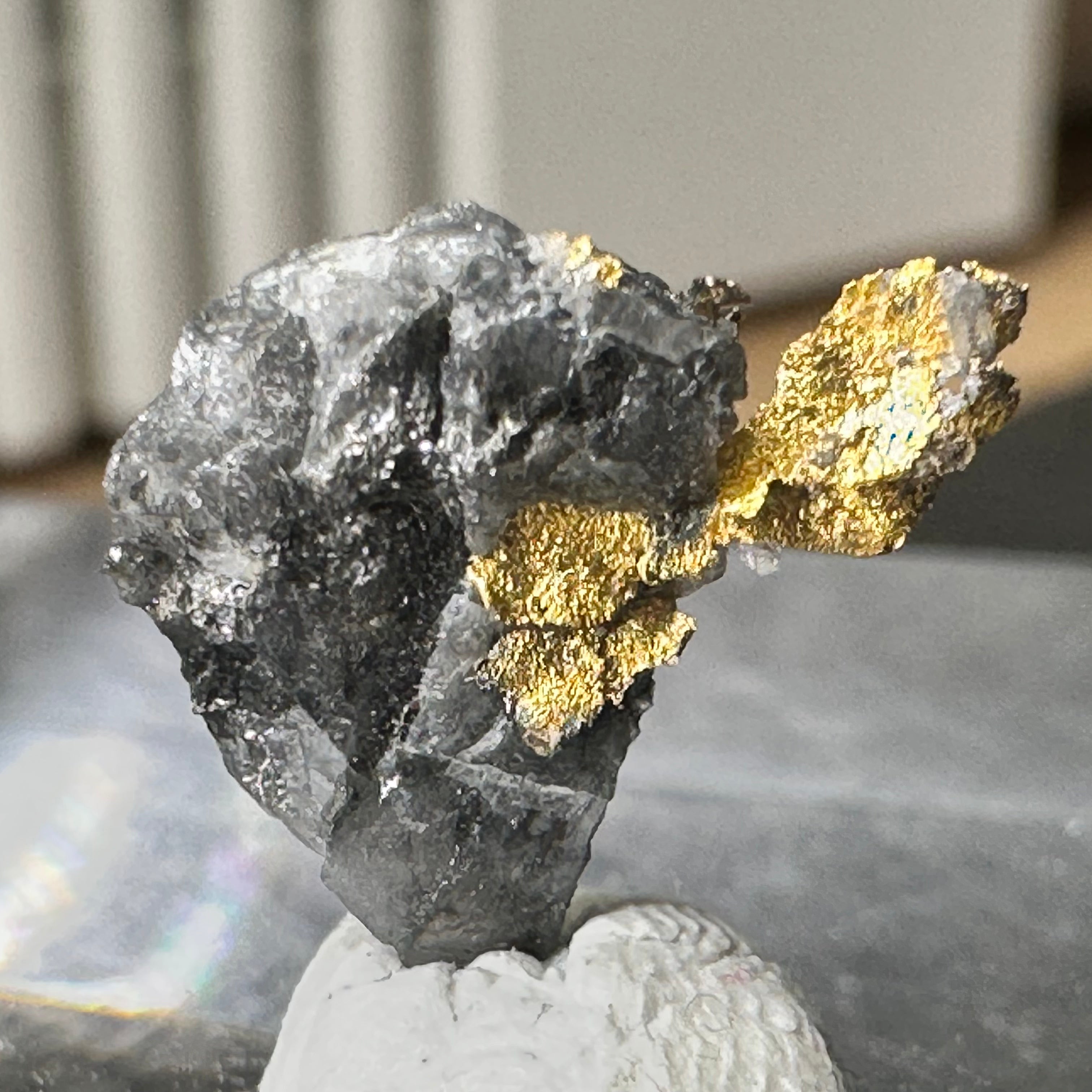 Gold-Quarz-Specimen „Peru“