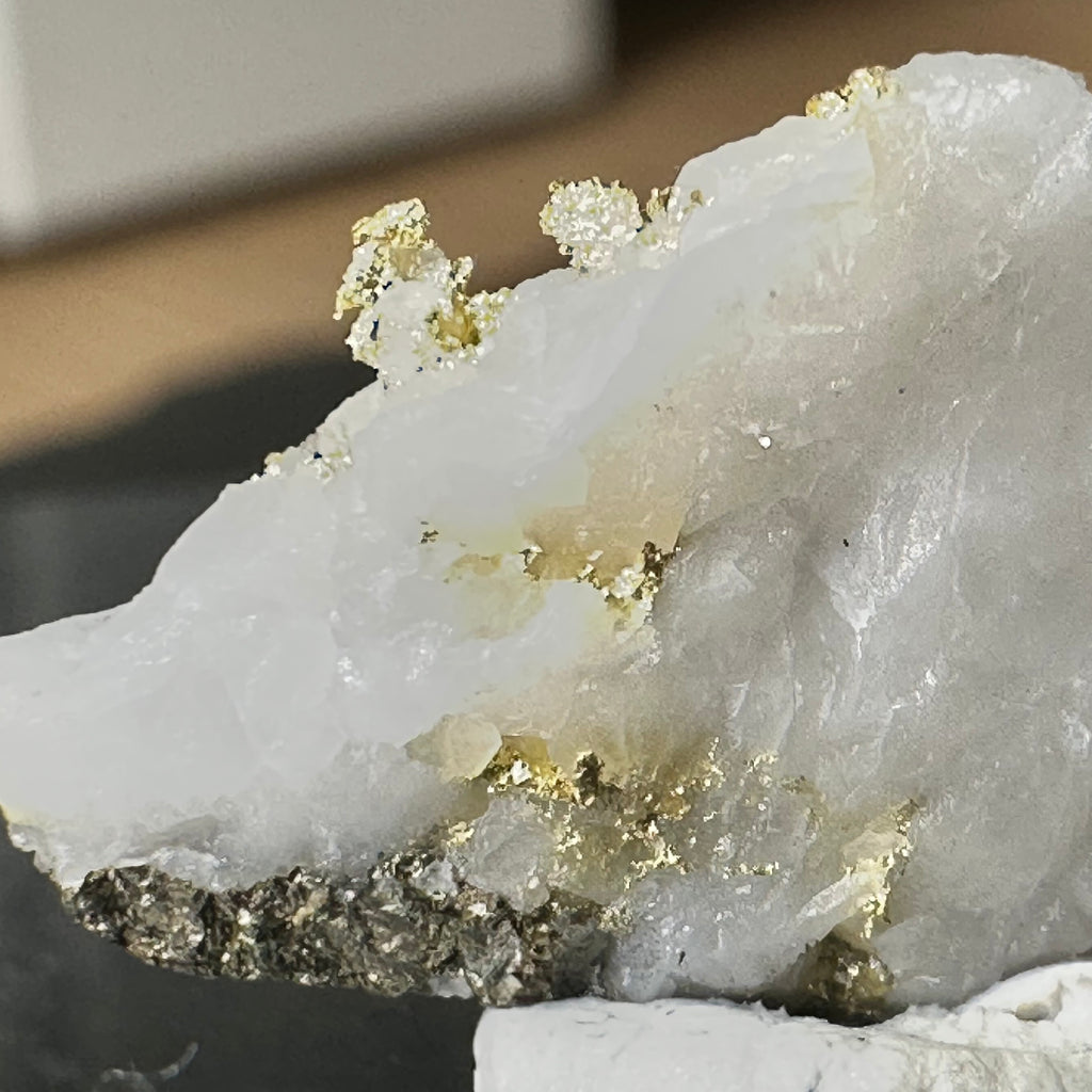 Gold-Quarz-Specimen „Peru“