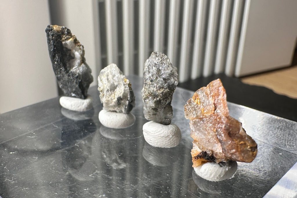 Collection of Four (4) Gold-Quartz Specimens “Peru”