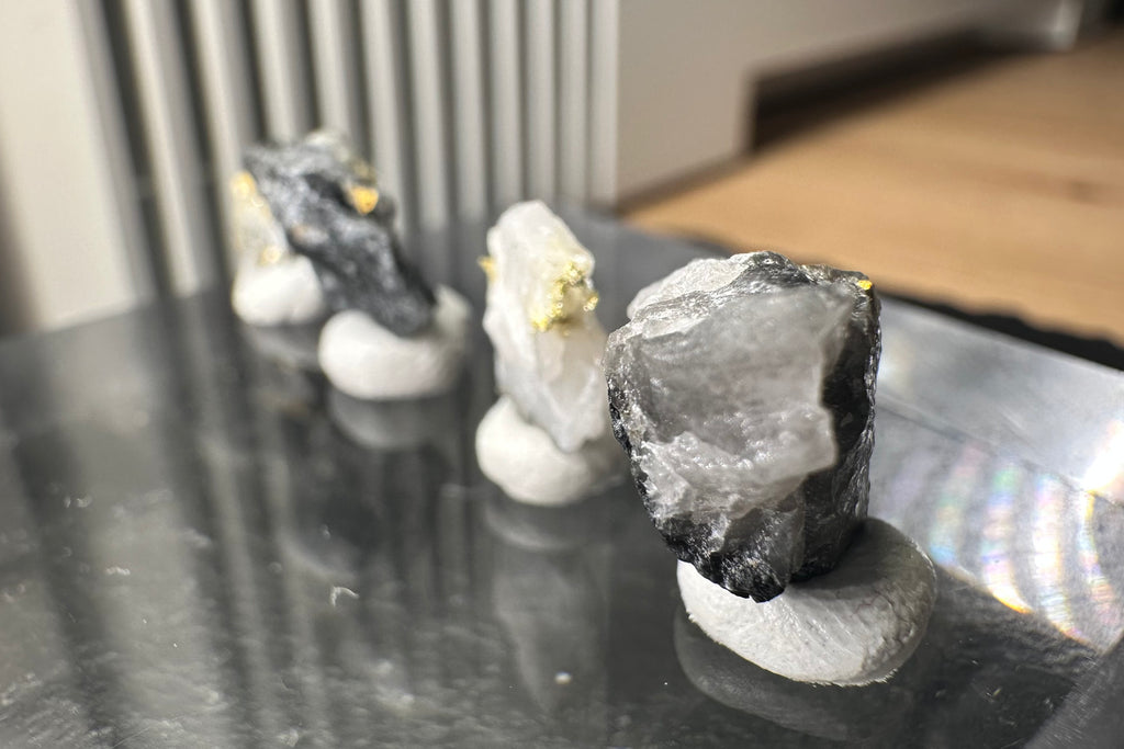 Collection of Four (4) Gold-Quartz Specimens “Peru”