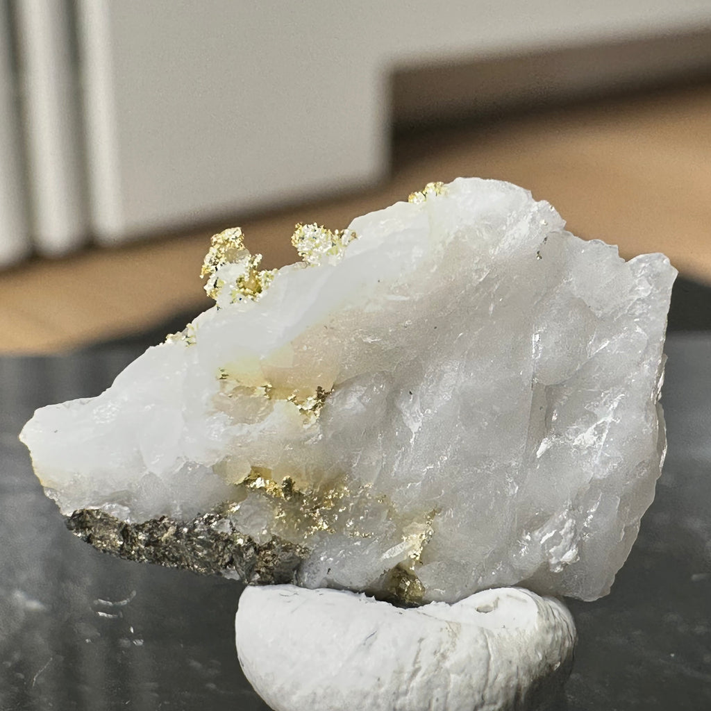 Gold-Quarz-Specimen „Peru“