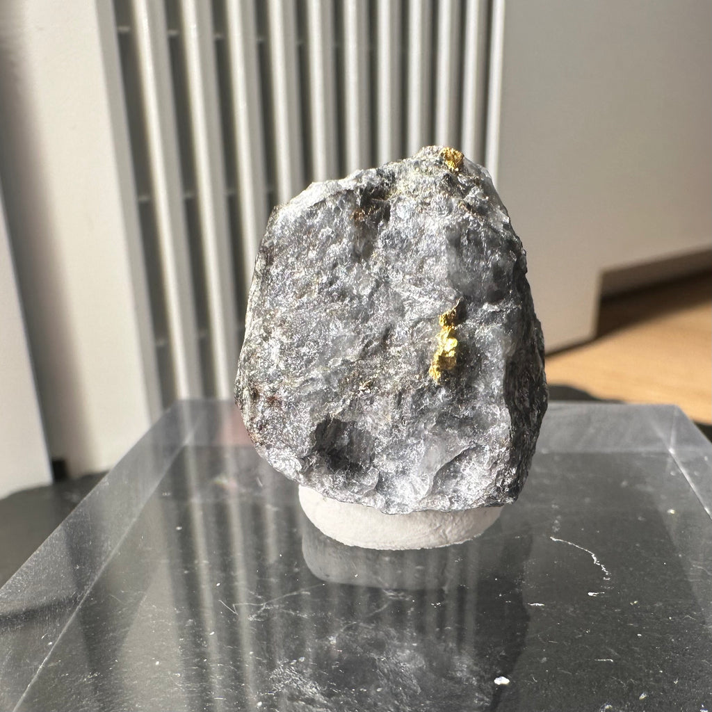 Gold-Quarz-Specimen „Peru“